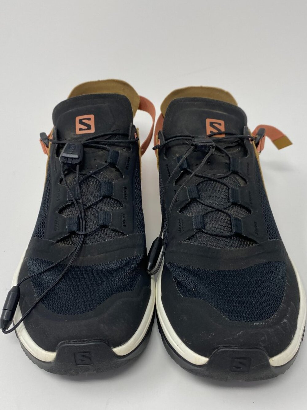 Salomon Techamphibian TA4 Water Shoes Womens 7.5 Black Brown Orange Hiking Trail - Picture 5 of 16